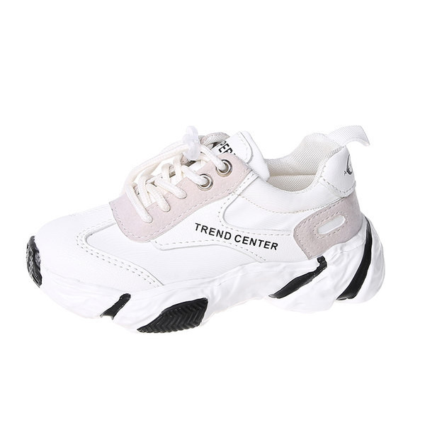 Bērnu kedas ar uzrakstu un šņorēm trīs krāsās