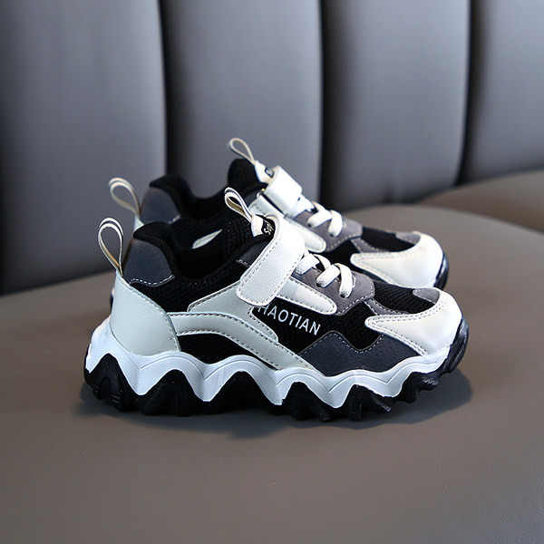 Bērnu kedas ar raupju zoli un velcro