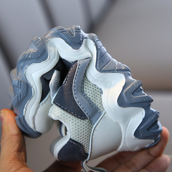 Bērnu kedas ar raupju zoli un velcro