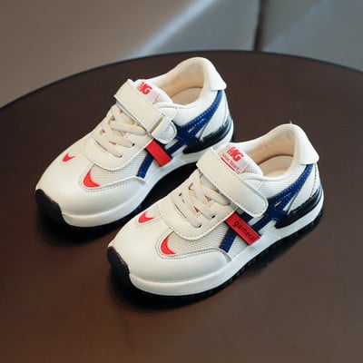 Jauns bērnu kedu modelis ar šņorēm un velcro