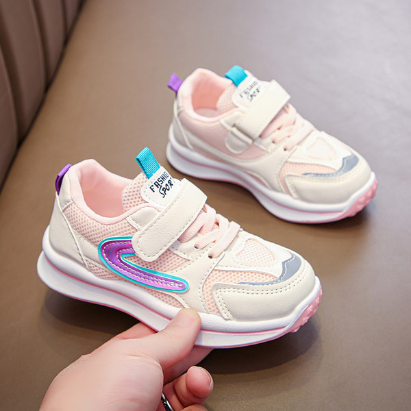 Bērnu ikdienas kedas ar mežģīnēm un plakanu zoli vairākās krāsās