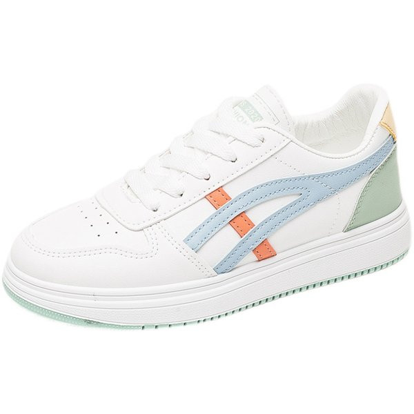 Vasaras bērnu kedas meitenēm no eko ādas ar krāsainām detaļām