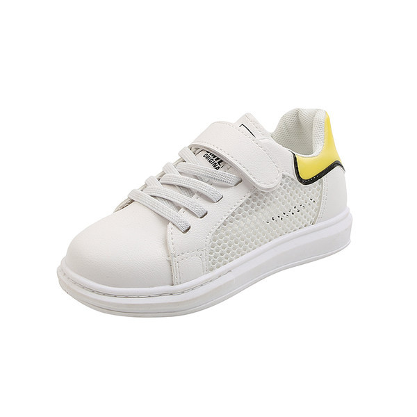 Elpojošas bērnu kedas ar plakanām zolēm un uzlīmēm