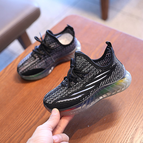 Audekla bērnu kedas ar krāsainām zolēm