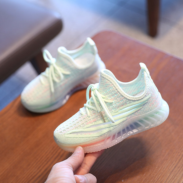 Audekla bērnu kedas ar krāsainām zolēm