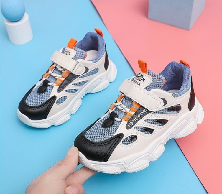 Mūsdienīgas bērnu kedas meitenēm no auduma un eko ādas - elpojošas