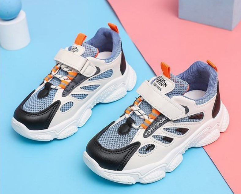 Mūsdienīgas bērnu kedas meitenēm no auduma un eko ādas - elpojošas