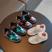 Bērnu kedas ar mežģīnēm un uzlīmi trīs krāsās