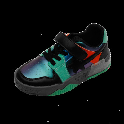 Bērnu kedas ar mežģīnēm un uzlīmi trīs krāsās