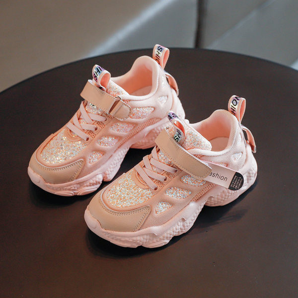 Dječje tenisice sa sjajnim česticama za djevojčice