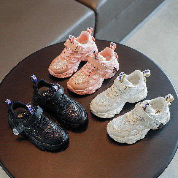 Dječje tenisice sa sjajnim česticama za djevojčice