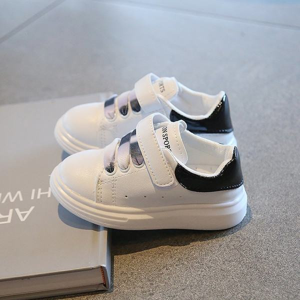 Dječje casual tenisice od eko kože na čičak i vezice