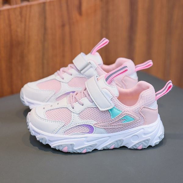 Proljetne dječje tenisice s vezicama i naljepnicama