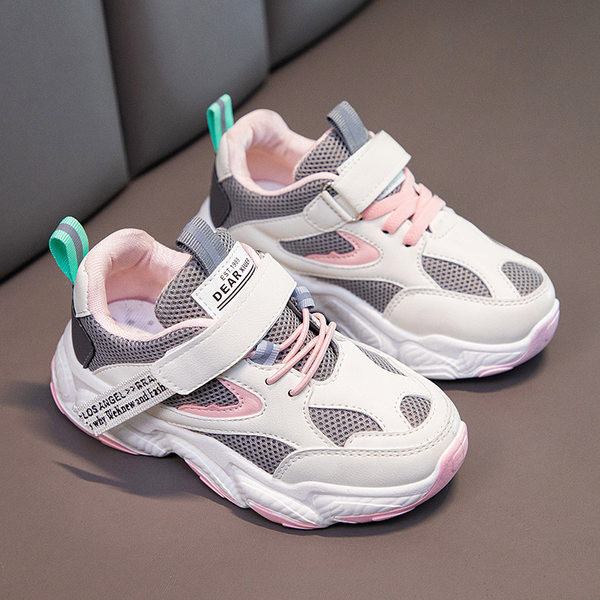 Dječje tenisice s naljepnicama i vezicama - prozračne