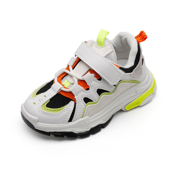 Dječje tenisice s uzorkom u boji i vezicama u tri boje