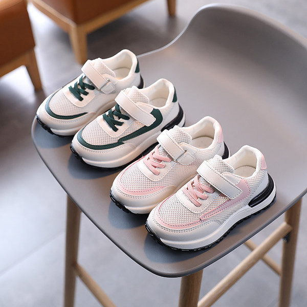 Dječje casual tenisice s naljepnicama i vezicama - dvije boje