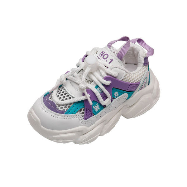 Bērnu kedas trīs krāsās un meitenēm piemērotas saites