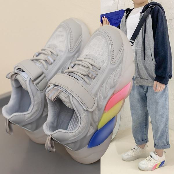 Dječje tenisice sa obojenim đonom u tri boje