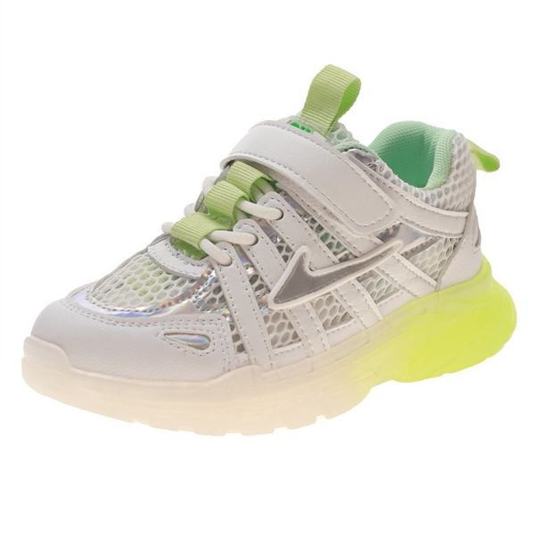 Dječje tenisice s potplatom u boji i naljepnicama - tri boje