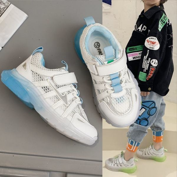 Dječje tenisice s potplatom u boji i naljepnicama - tri boje