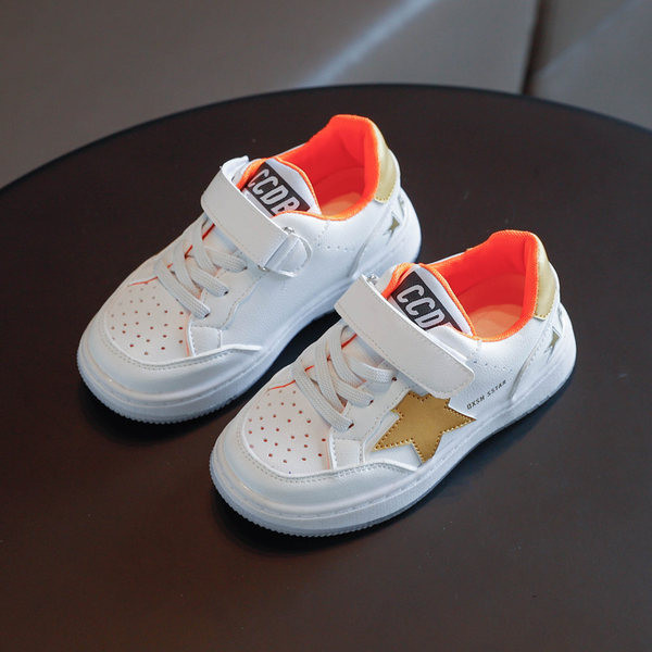 Dječje kožne tenisice sa grbom zvijezde i naljepnicom