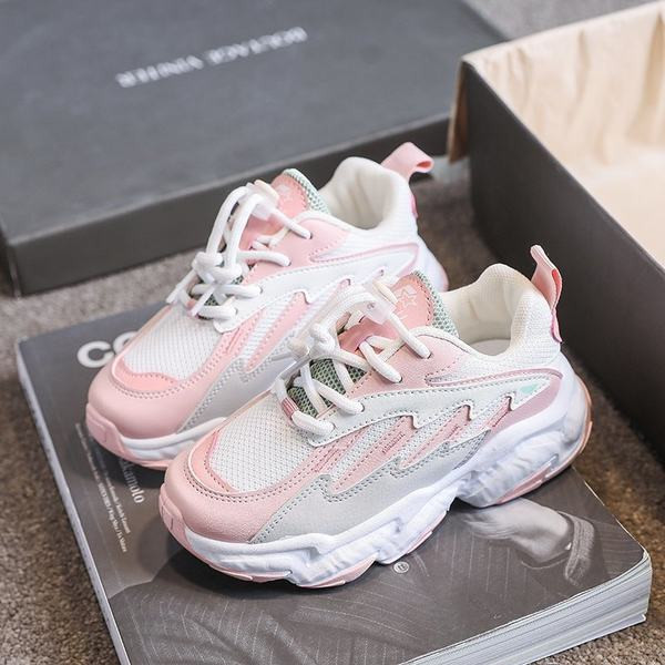 Dječje tenisice za djevojčice s vezicama u tri boje