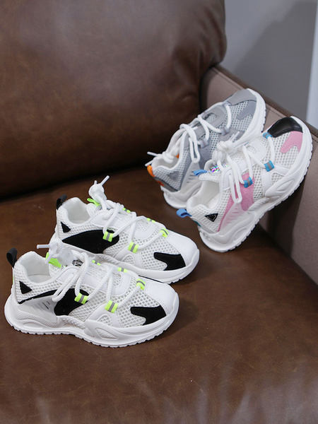 Novi model dječjih tenisica s mrežicom i vezicama za djevojčice