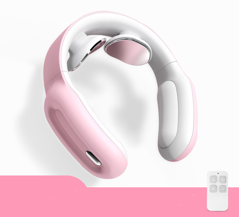 Συσκευή μασάζ κατάλληλη για το λαιμό και ώμους με τηλεχειριστήριο