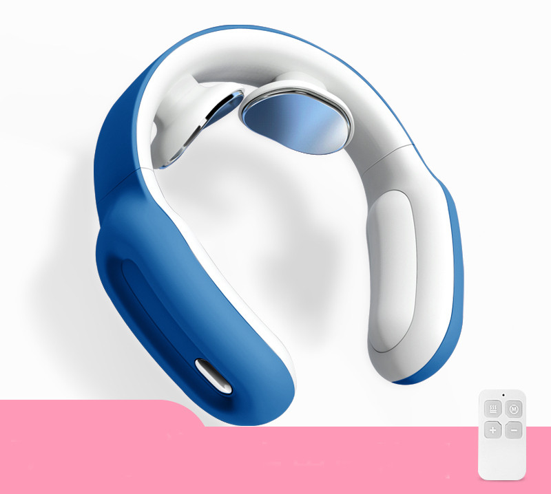 Συσκευή μασάζ κατάλληλη για το λαιμό και ώμους με τηλεχειριστήριο