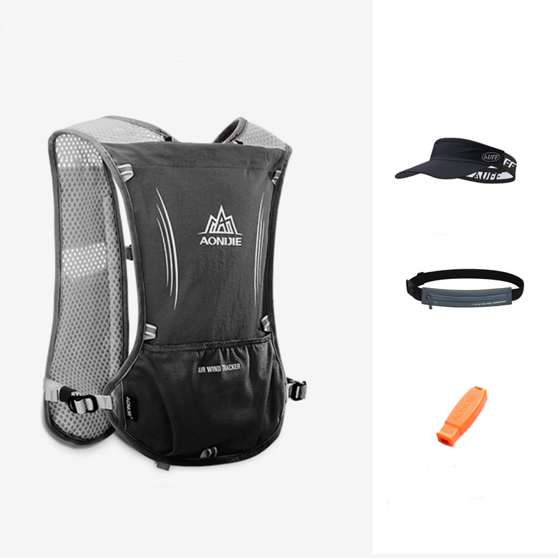 Σακίδιο τύπου γιλέκο κατάλληλο για ποδηλασία και σπορ με πολλά διαμερίσματα