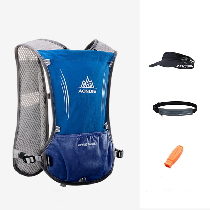 Σακίδιο τύπου γιλέκο κατάλληλο για ποδηλασία και σπορ με πολλά διαμερίσματα