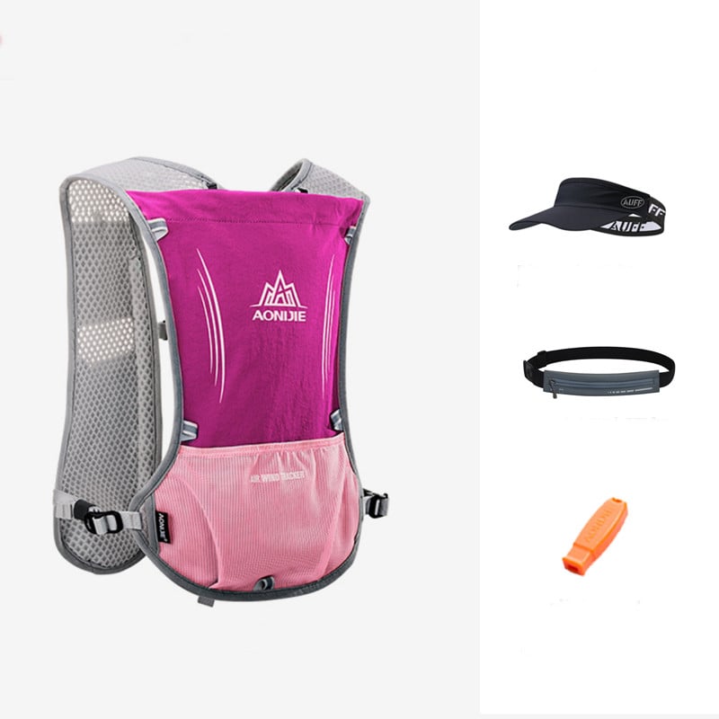 Σακίδιο τύπου γιλέκο κατάλληλο για ποδηλασία και σπορ με πολλά διαμερίσματα