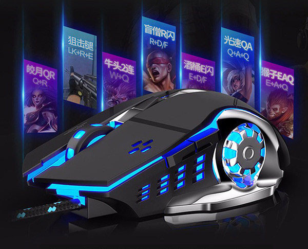 Mouse cu strălucire pentru jocuri - mai multe modele