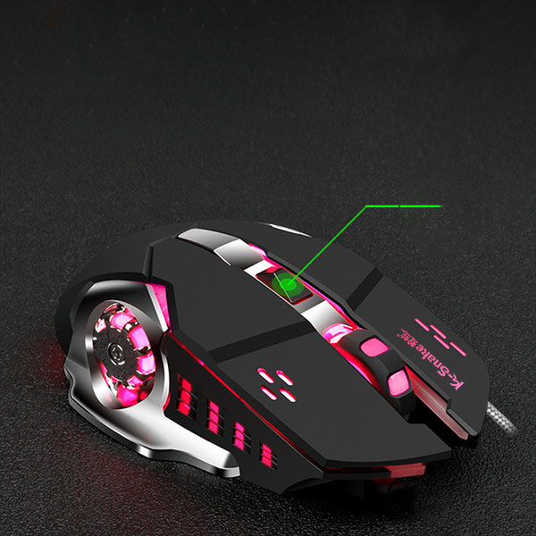 Mouse cu strălucire pentru jocuri - mai multe modele