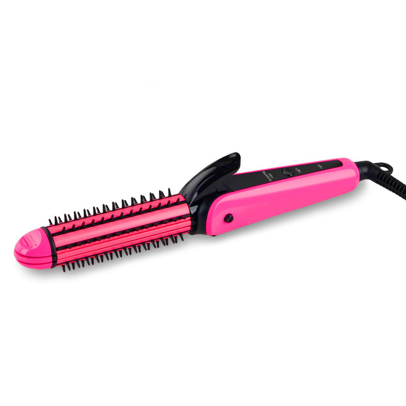 Elektrinis garbanojimo lygintuvas skirtas garbanoti ir tiesinti plaukus su neigiamais jonais