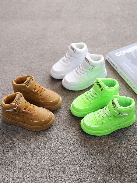 Novi model kožnih patika za djevojčice u bijeloj, smeđoj i zelenoj boji