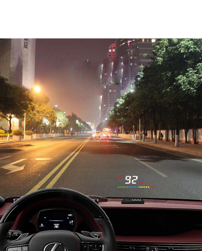 Универсален проектор HUD,за предното стъкло на автомобил