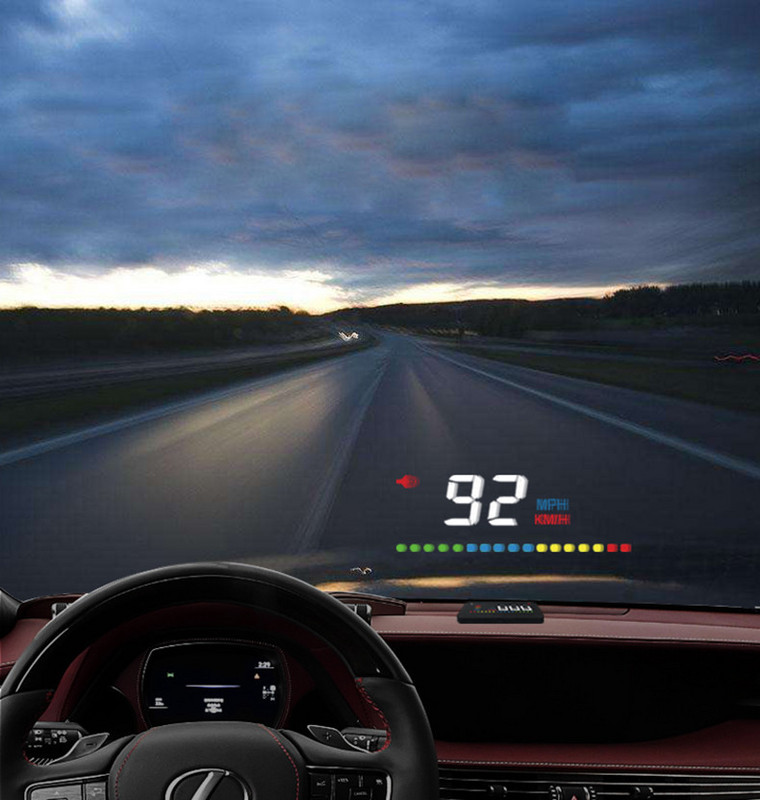 Univerzalni projektor HUD, za vjetrobransko staklo automobila