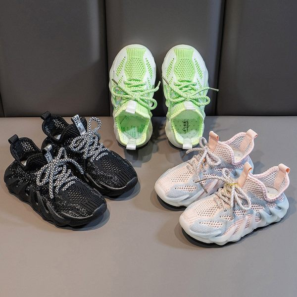 Dječje casual tenisice od tekstila sa vezicama u tri boje