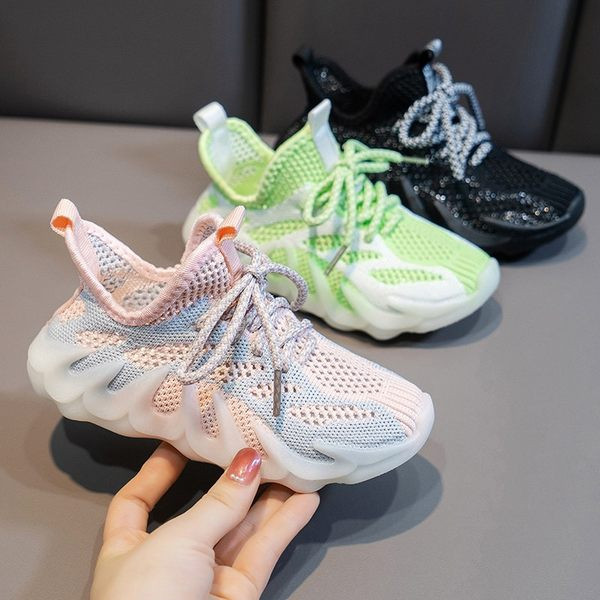 Dječje casual tenisice od tekstila sa vezicama u tri boje