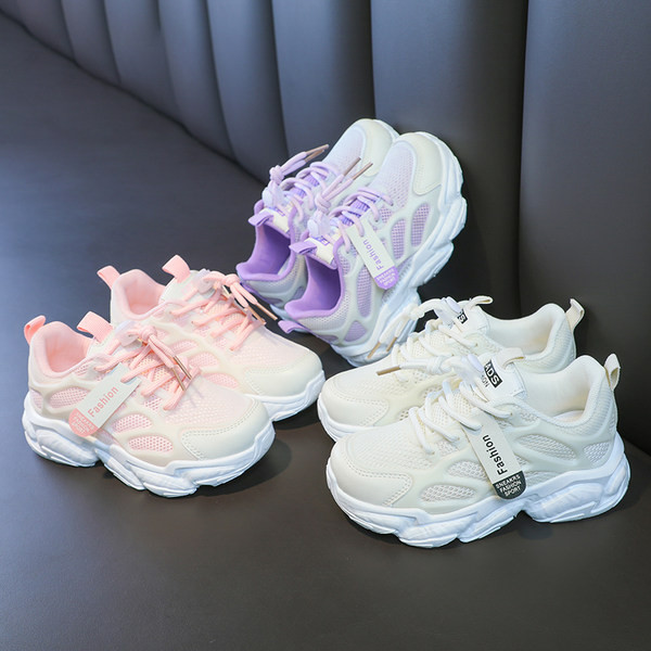 Proljetne dječje tenisice za djevojčice sa šarenim kravatama