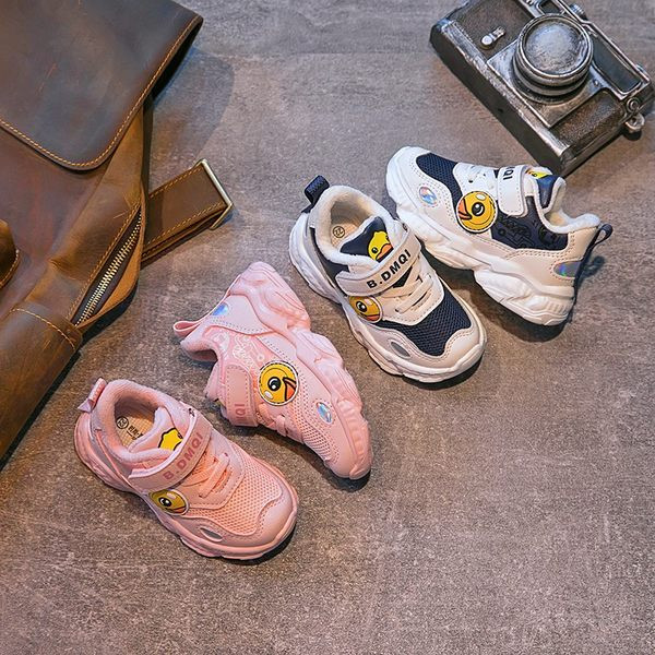 Tenisice za djevojčice od mrežaste tkanine i eko kože