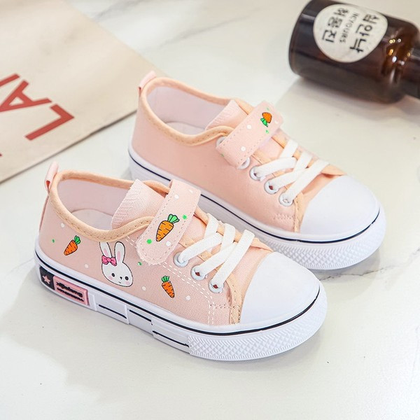 Ležerne tenisice s čičkom i vezom za djevojčice