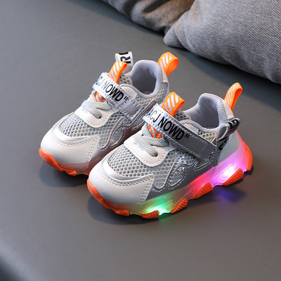 Svjetleće dječje tenisice s natpisima za djevojčice i dječake