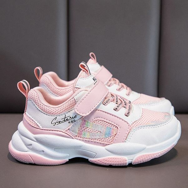 Prozračne dječje tenisice s naljepnicama za djevojčice