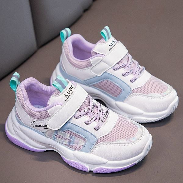 Prozračne dječje tenisice s naljepnicama za djevojčice