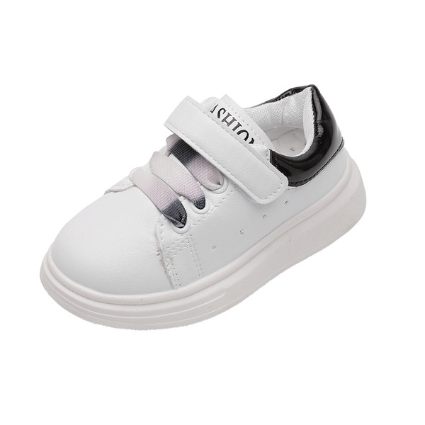 Dječje kožne tenisice unisex model s vezicama u preljevnim bojama i naljepnicama