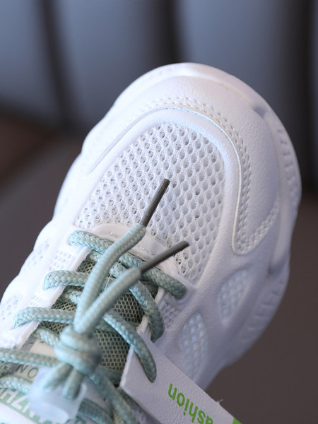 Aktualne dječje tenisice za djevojčice s vezicama - prozračne