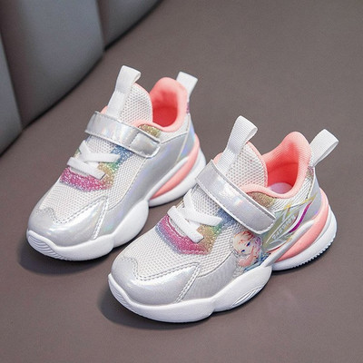 Casual αναπνεύσιμα αθλητικά παπούτσια με velcro και απλικέ