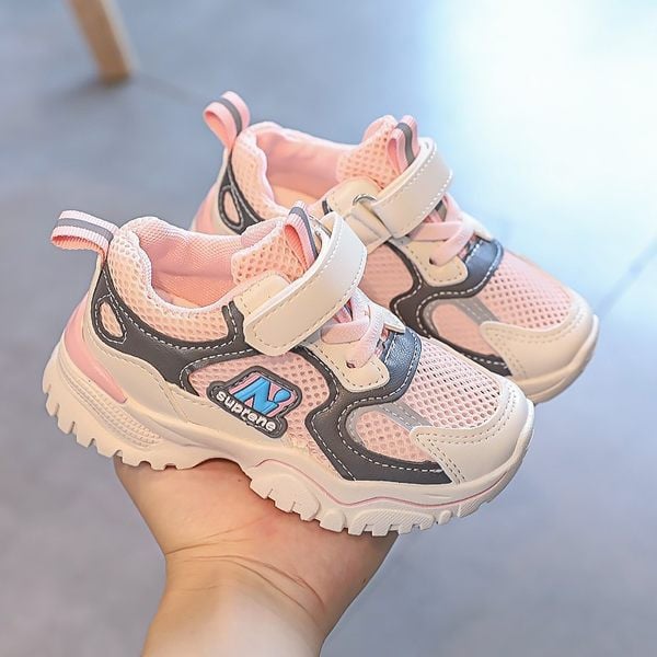 Dječje casual tenisice s naljepnicama i ravnim potplatom